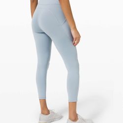Lululemon Invigorate High-Rise Tight 25" Chambray