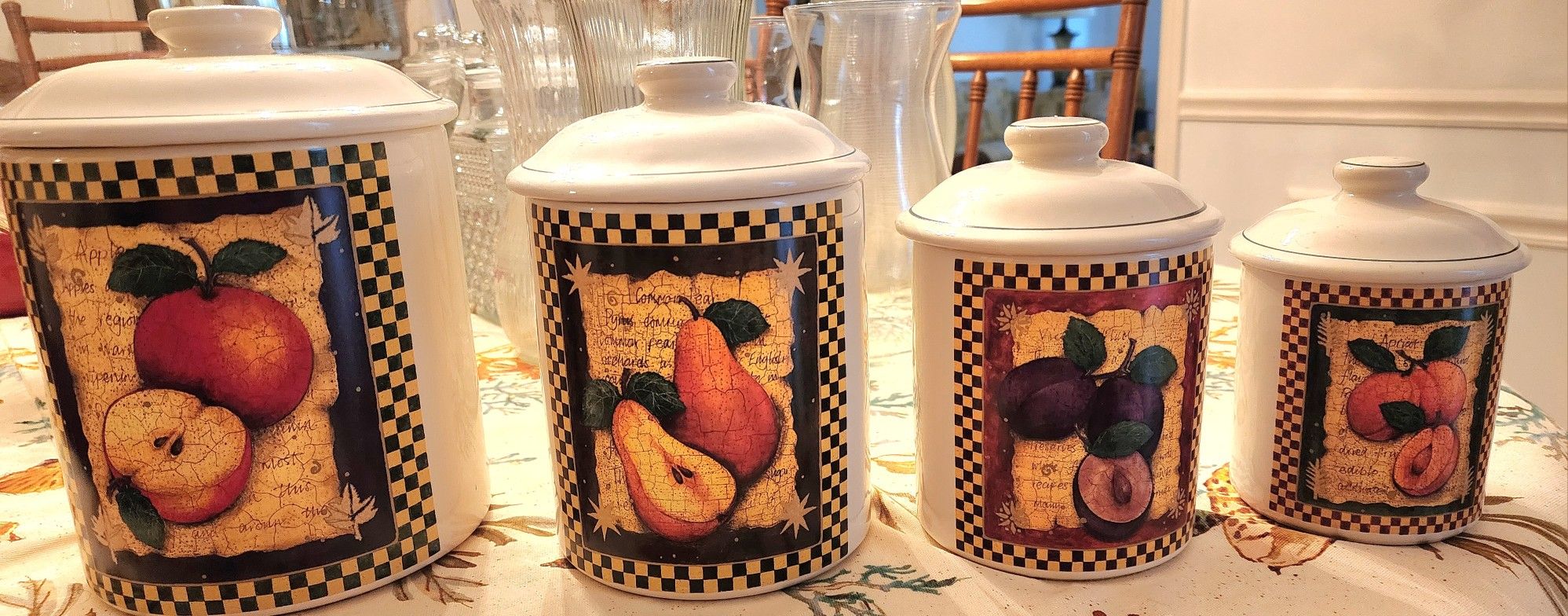 Harvest Fair Canister Set 