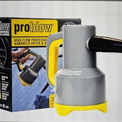 Chemical Guys EQP403 ProBlow High Flow Professional Hand Held Dryer & Blower (Car Wash Dryer) for Cars, Trucks, SUVs, RVs, Yard, Garage, Home, Work 