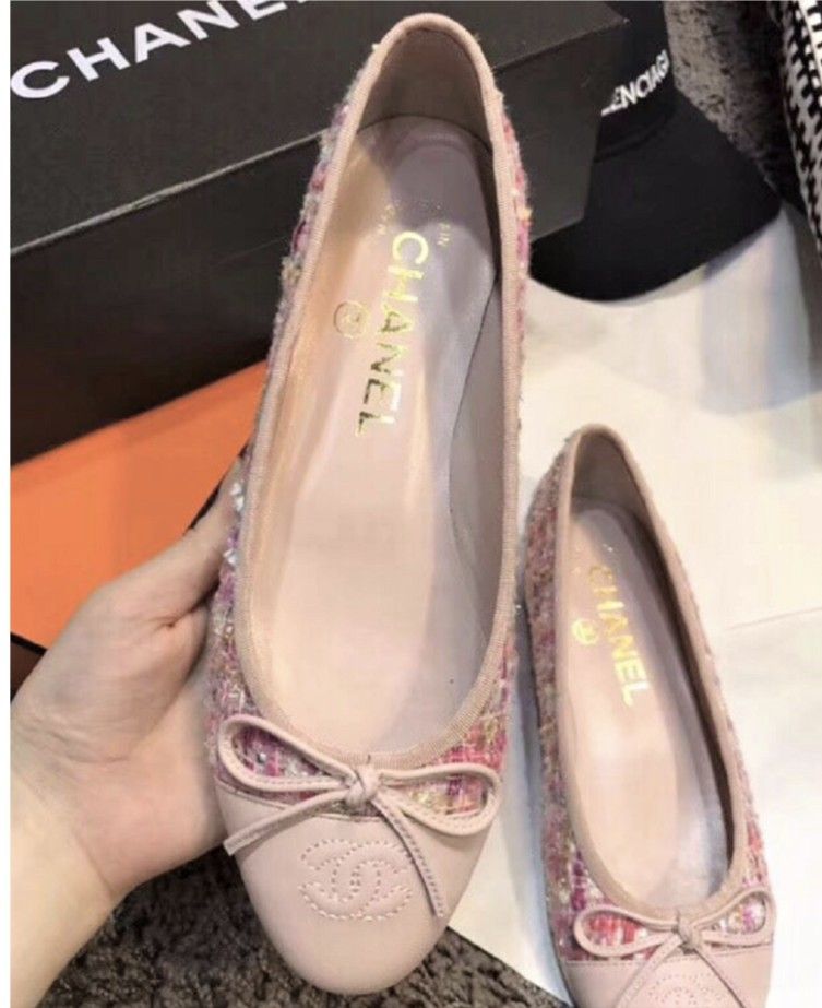 Pink Flats CC Usa Size 9