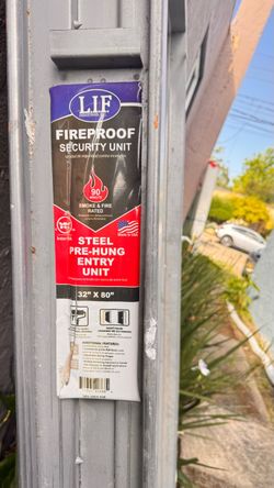 Fire rated door