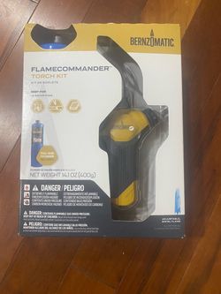 Bernzomatic FlameCommander Torch Kit with Fuel Cylinder