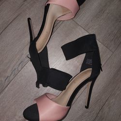 Dainty Open Toe Heels