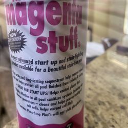 Jacks Magic, The Magenta Stuff. the most Advanced Start Up And Stay Fighting Product Available For A Beautiful Stain Free Pool
