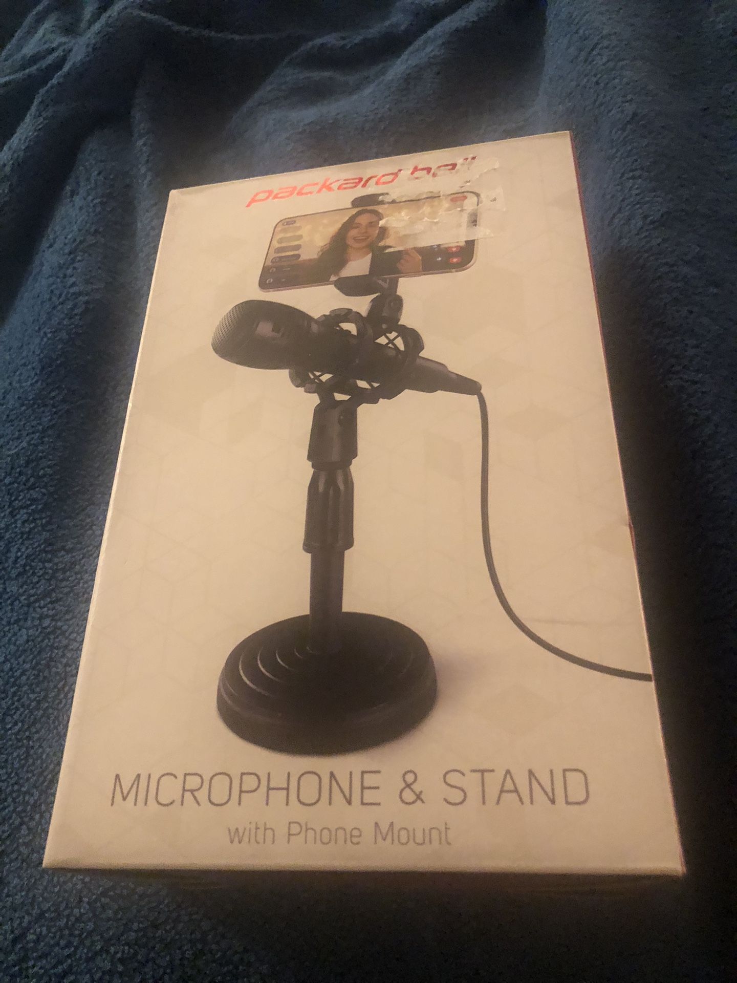 New Packard Bell Microphone And Stand