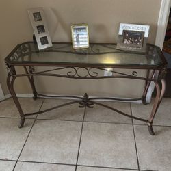 Console Table And 2 Coffee Tables