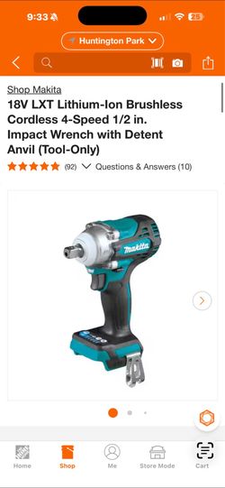Makita 18V LXT Lithium-lon Brushl
