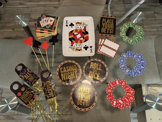 Poker Theme Party Decorations