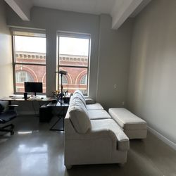 Couch, Desks, gaming Chair