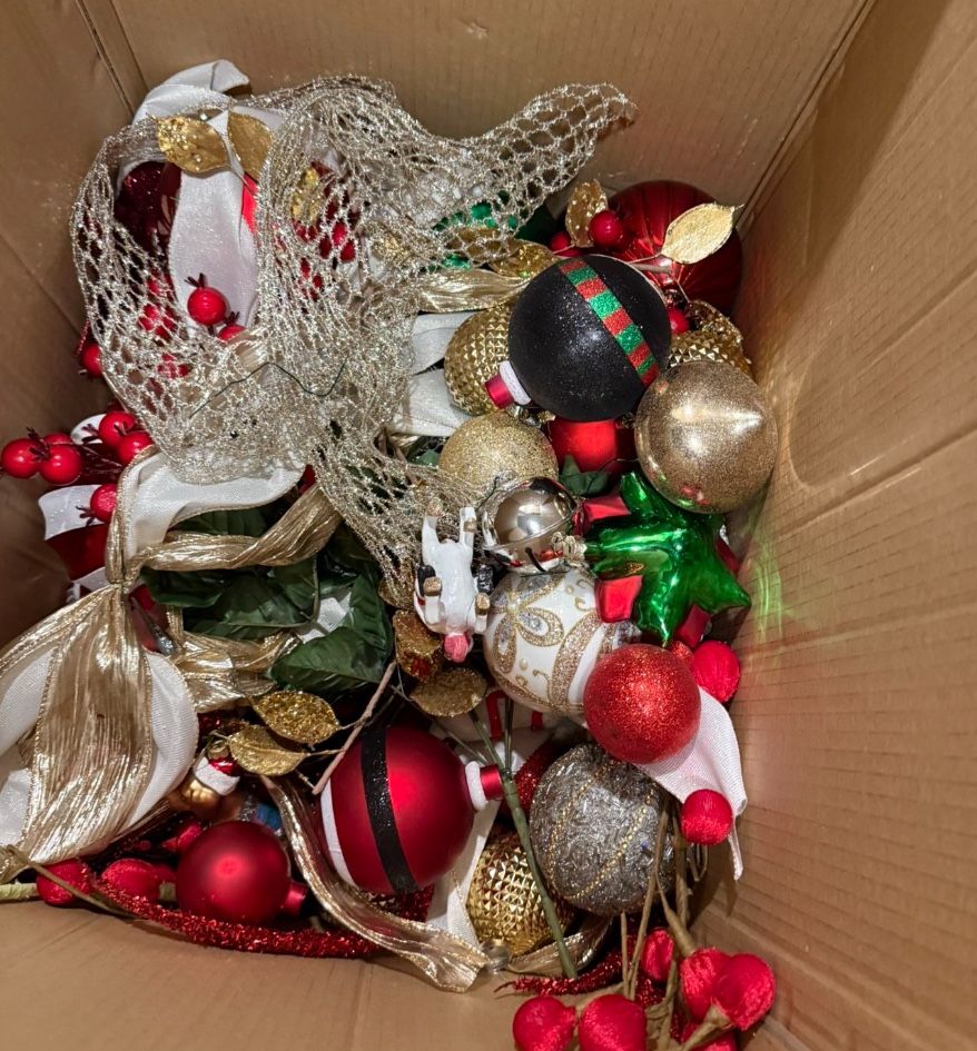 Christmas ornaments and decorations