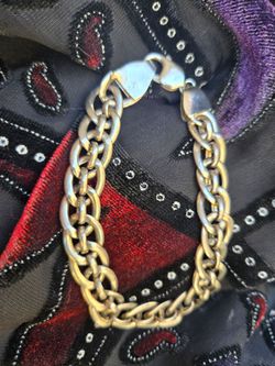 Vintage Bismack link Chain bracelet sterling silver 925 Culver City area