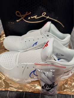 Nike Low-Top Sneakers White Blue Red