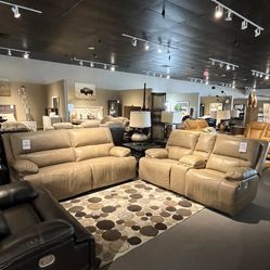 Power Reclining Sofa And Loveseat