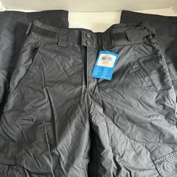 Columbia mens Snow Gun Pants Black Sz XS