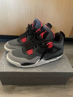Infrared Jordan 4s size 10 men