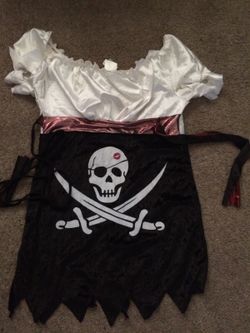 Pirate costume $6