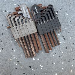 Used Alan Key Set 