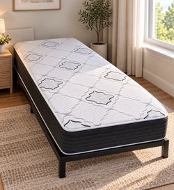 Twin Size Mattress 10 Inches Thick - New From Factory - Quality & Comfort - Same Day Delivery Available