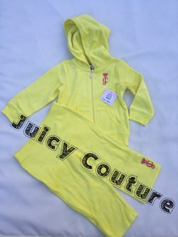 Juicy couture 2 pc. Size 3/6, 6/12 , 12/18, 18/24