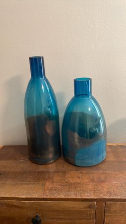 Blue/Gold Vases