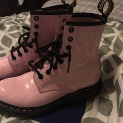 Dr. Martens Pink Boots 