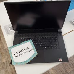 Alienware M17 R5 17.3 FHD 360Hz Gaming Laptop - 90 DAY WARRANTY - $1 DOWN - NO CREDIT NEEDED 