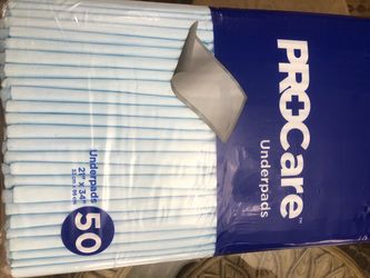 ProCare Under-pads Pack Of 50 -NEW
