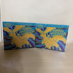 Sealed Ascended Heros ETB