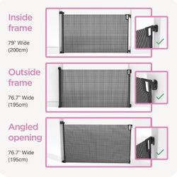 Puerta Retractil Para Bebés / Child Safety Indoor 