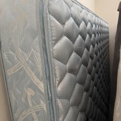 Free: Good Quality Queen Size Mattress And Box 