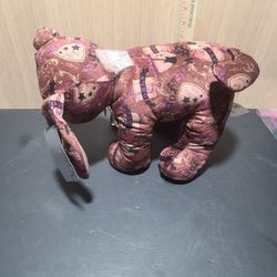 Jonas Brothers Rocks Build-A-Bear Brown Purple Puppy Dog Rock Plush Animal Toy