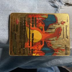2022 Charizard Gold Foil Pokémon Card