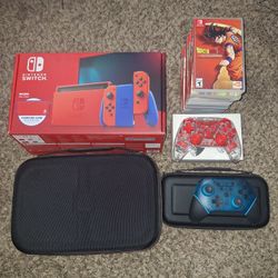 Nintendo Switch Mario Red & Blue Edition