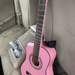 Little Princess Guitar w/9Shoulder Strap New 