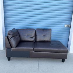 New Leather Couch 