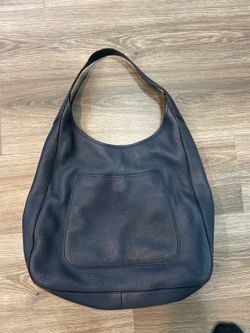 Navy Prada bag