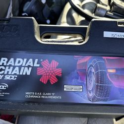 Snow Chain Cable Tractions. Set Of 2