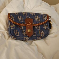 Denim DOONEY & BURKE wristlet 