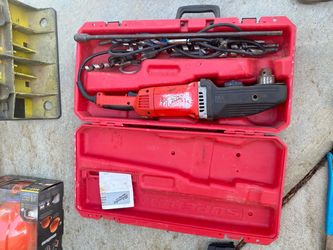 Milwaukee Super Hawg Right Angle Drill with Case