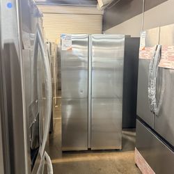 🔥SAMSUNG STAINLESS STEEL REFRIGERATOR PLAIN FACED NO WATER DISPENSER🔥 FINANCING AVAILABLE 🔥