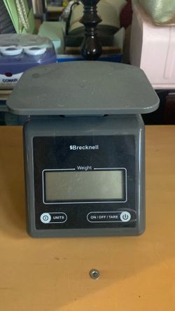Battery operated shipping scale