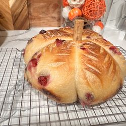 Cranberry Orange Sourdough Bread