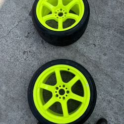18x10.5 +12 Luminous Yellow Gramlights PAIR