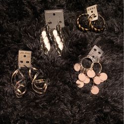 New Earrings 1$ Each