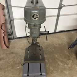 Heavy Duty Rockwell Bench Top Drill Press Vintage 