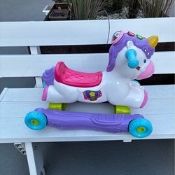 VTech Prance & Rock Learning Unicorn, a 2-in-1 toy