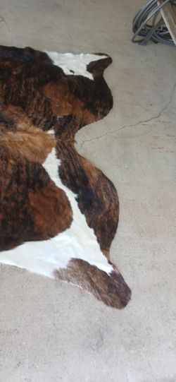Cow hide rug