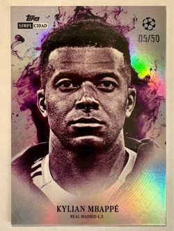 Kylian Mbappe Real Madrid /50