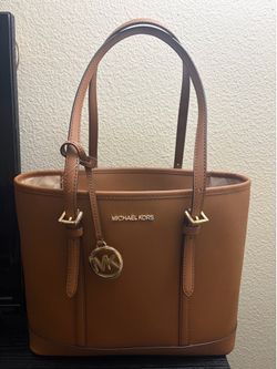 Michael Kors Jet Set Tote Bag – Brown/Cognac – Like New