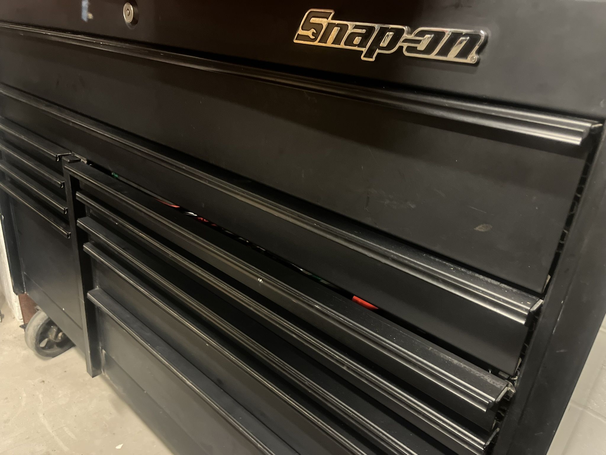 Matte black Snap On Tool Box